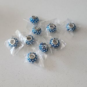 3/$25 Charm bracelet filler beads